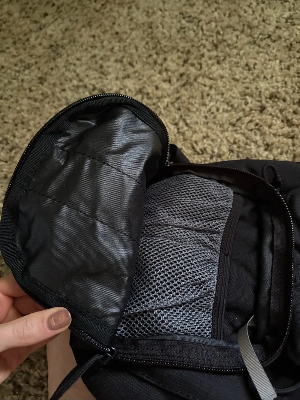 Camelbak Black Hydration Backpack with Drinking Tube